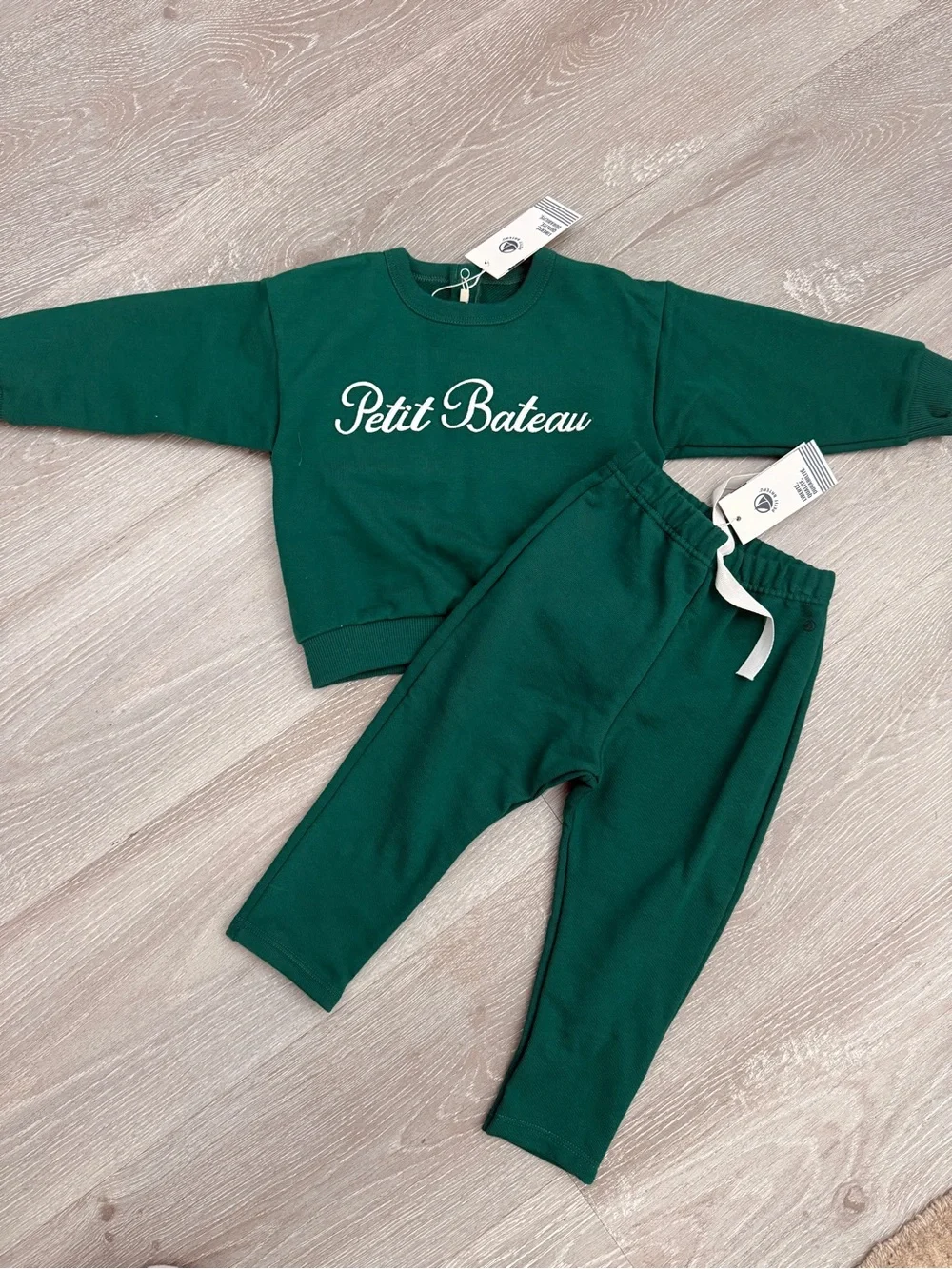 Petit Bateau embroidered sweatshirt